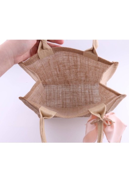 Baskılı Kişiselleştirilmiş Jüt Çanta | Kişiye Özel Tasarım, Doğal Kumaş | Küçük Boy modelleri