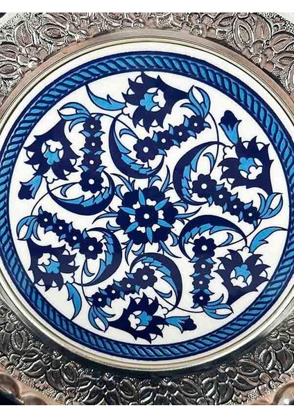 Yeni Iş Ev Hediyesi Gümüş Tabak 25CM fiyatları