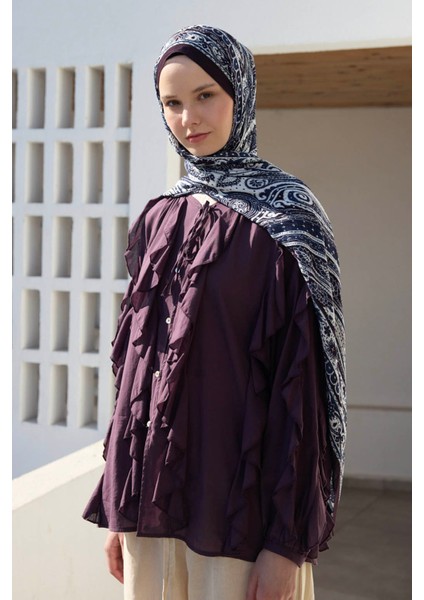 Deluxe Summer Şal Noa Lacivert fiyatları