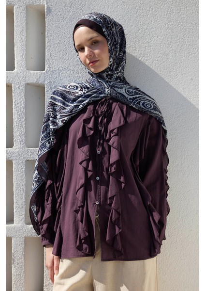 Deluxe Summer Şal Noa Lacivert indirimleri