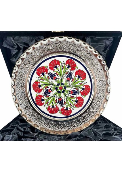 Iş Ortaklığı Hediyesi Gümüş Tabak 25CM