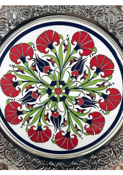 Iş Ortaklığı Hediyesi Gümüş Tabak 25CM modelleri