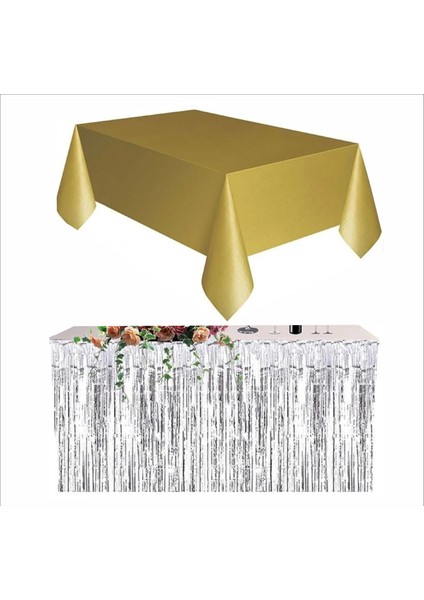 Gold Masa Örtüsü, Gümüş Masa Eteği