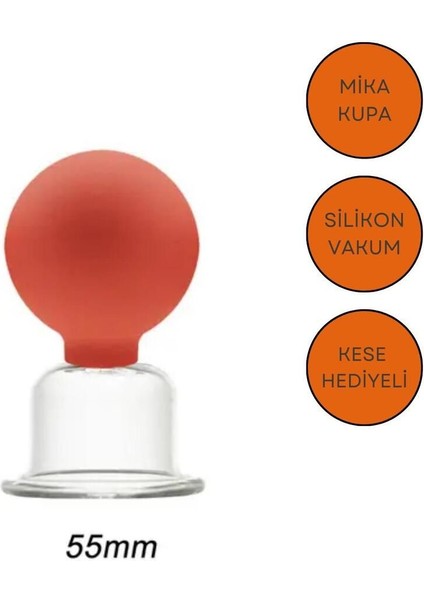 Turuncu Silikon Masaj Kupası Boyun Bölgesi No:4