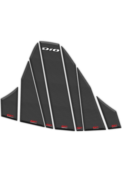 Honda Dio 2021-2025 Uyumlu Tank Pad Seti Karbon fiyatları