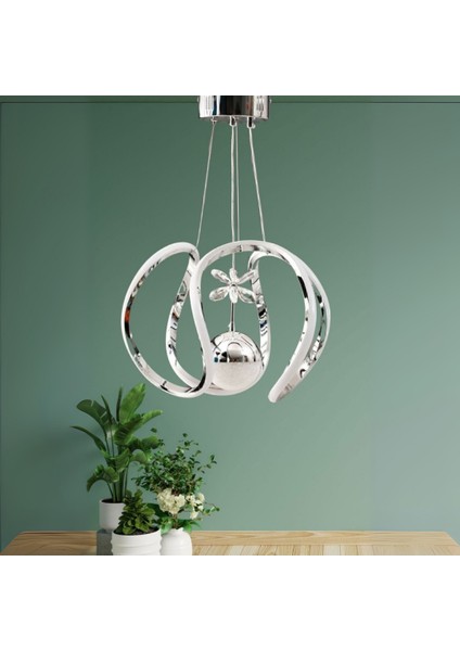 Milos Kumandalı 3 renk Dimmerli LED Sarkıt Avize – Modern Tek Top