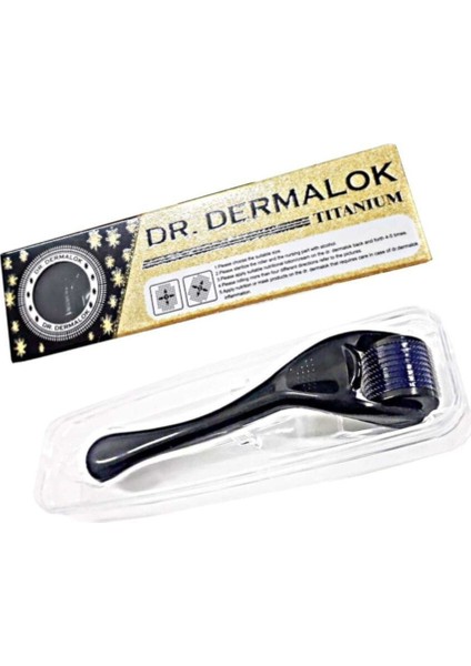 Yumuşak ve Pürüzsüz Cilt Için 0. 50MM Siyah Dermaroller, 540 Titanyum Iğne