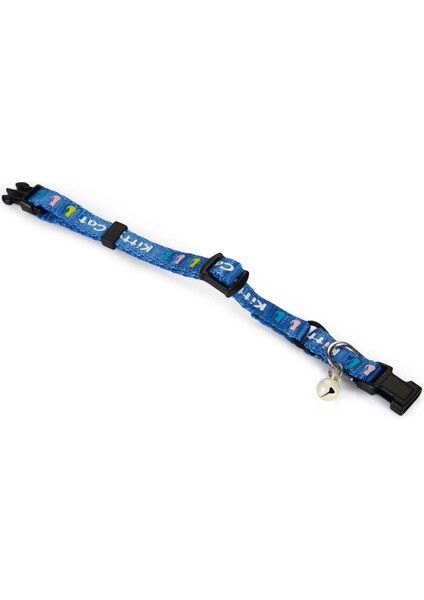 Yavru Kedi Tasması 23 cm Mavi 11