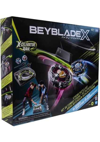Takara Tomy Beyblade x Xtreme Battle Set – Arena, 2 Top, 2 Fırlatıcı, 8+ Yaş, Orijinal indirimleri