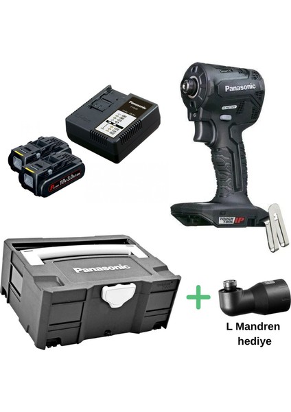 EY1PD1LJ2G Akülü Torklu Vidalama (18V-5.0Ah Pil Seti - Systainer Çanta)