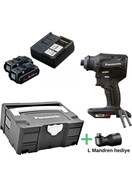 EY1DD2PN2G Akülü Vidalama (18V-3.0Ah Pil Seti - Systainer Çanta)