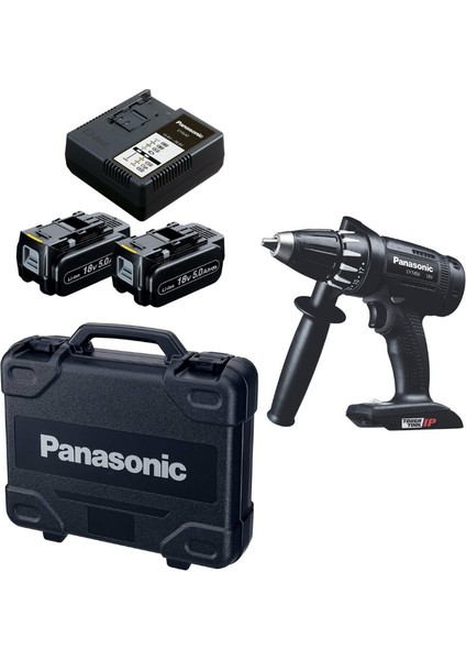 EY7450LJ2G Akülü Matkap-Vidalama (18V-5.0Ah Pil Seti - Çanta)