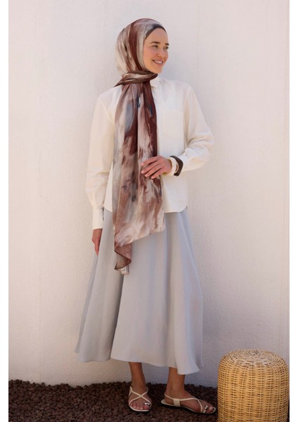 Deluxe Summer Şal Gray Coffee modelleri