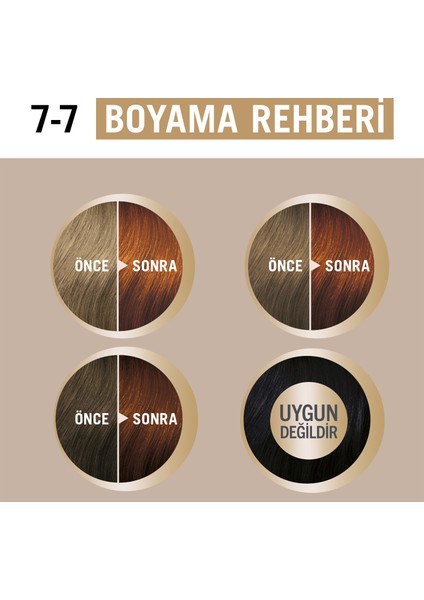 Creme Supreme Full Kit 7-7 Sıcak Bakır x 2 Adet