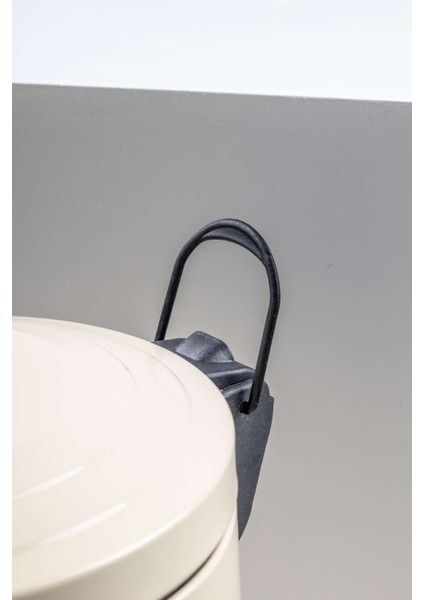 16 Lt Vintage Serisi Amortisör Kapaklı Krem Çöp Kovası fırsatları