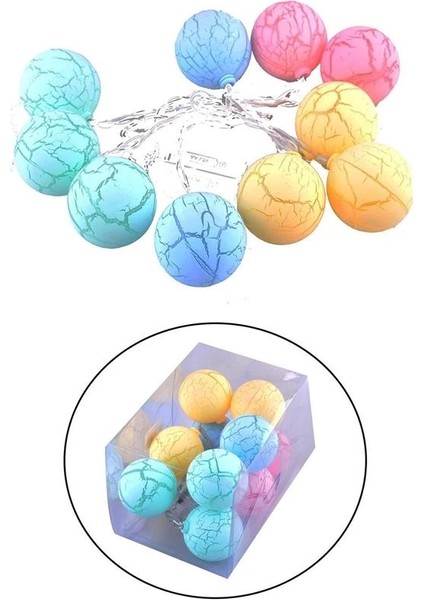 Dekoratif Minik 10 Toplu Ledli Dekoratif Dolama Renkli LED (5047) fırsatları