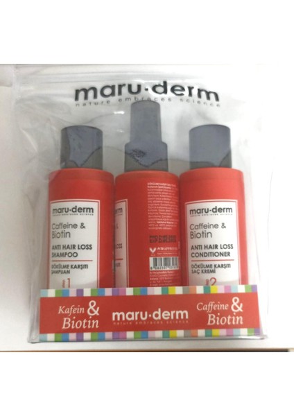 Maruderm Caffeine&biotin Saç Bakım Seti