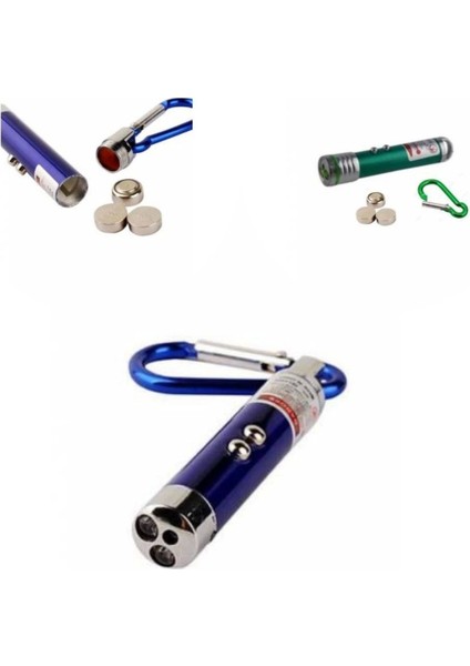 3 Fonksiyonlu Kırmızı Beyaz Işıklı LED Lazer Kedi Köpek Oyuncak Anahtarlık (5047) fiyatları