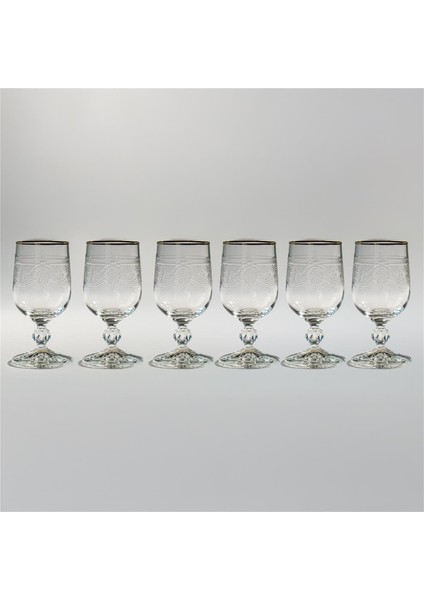 Torino Panto Gerçek Altın 130CC 6renk 6lı Ayaklı Kadeh