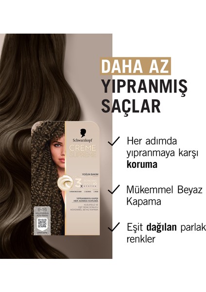 Creme Supreme Full Kit 6-16 Küllü Soğuk Açık Kahve x 2 Adet modelleri