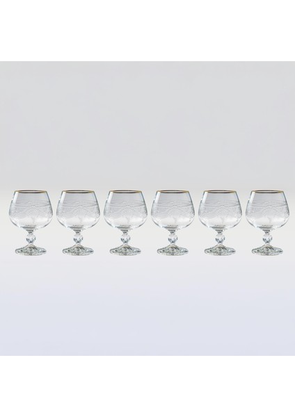 Torino Panto Gerçek Altın 250CC 6renk 6lı Ayaklı Kadeh