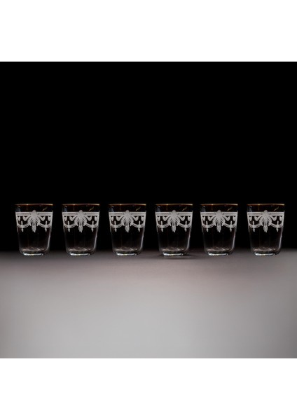 Torino Gerçek Altın Su Bardak 6renk 6lı