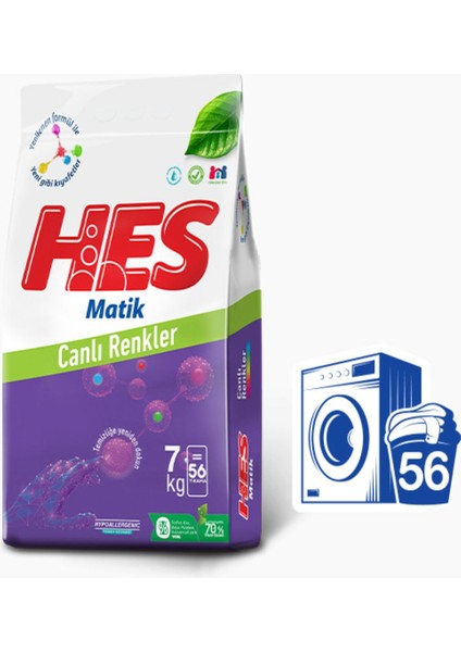 Matik Canlı Renkler 7 kg