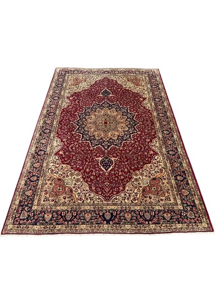 El Dokuma Sıfır Ladik Halısı 210X315 Vişne Çürüğü Salon Halısı
