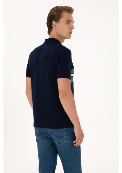 Erkek Lacivert Tişört 50306808-VR033 indirimleri