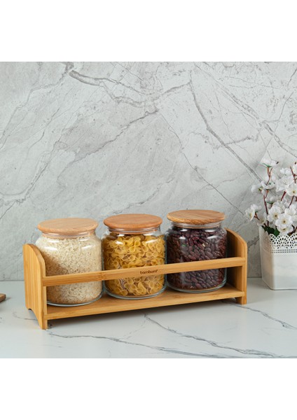 Bench Plus 4 Parça Standlı Baharat Takımı 1080 ml