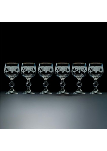 TORİNO GERÇEK ALTIN 150CC 6LI AYAKLI KADEH