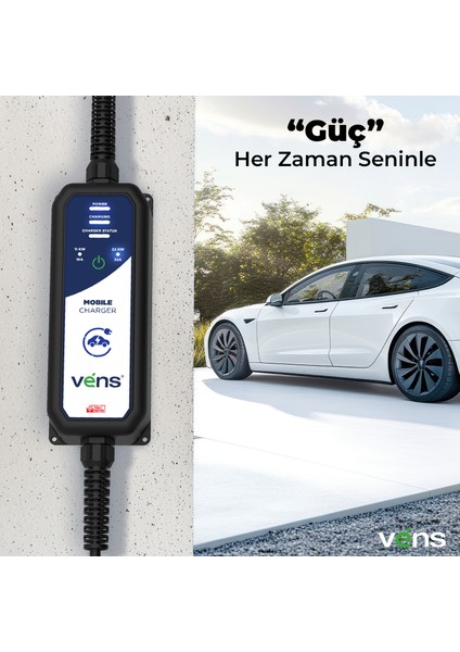Portexa 22kW 32A Mobil Şarj Cihazı indirimleri