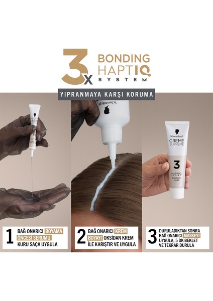 Creme Supreme Full Kit 8-16 Küllü Soğuk Koyu Sarı x 2 Adet