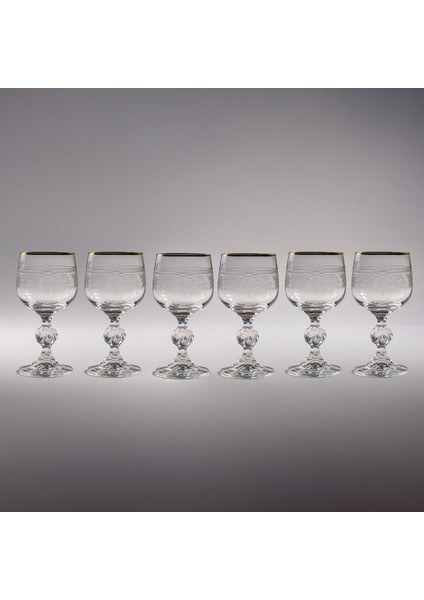 Torino Panto Gerçek Altın 150CC 6renk 6lı Ayaklı Kadeh