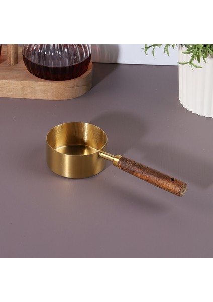 Ahşap Saplı Gold Ölçü Kaşığı 80 ml