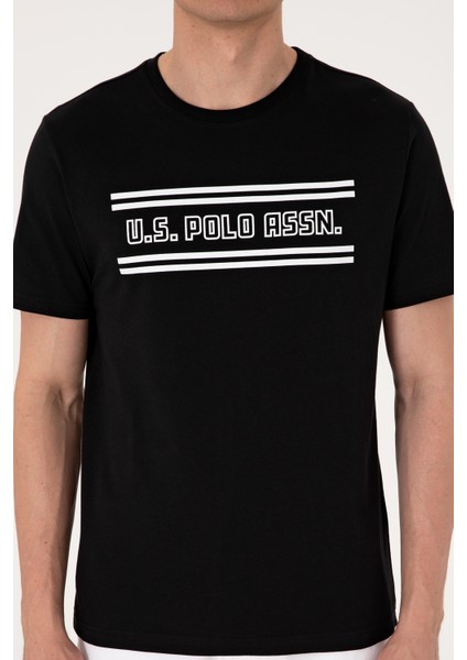 Erkek Siyah Tişört 50306907-VR046