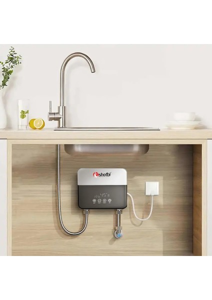Shofbi Akıllı Lavabo Şofbeni Sh-4s Gri