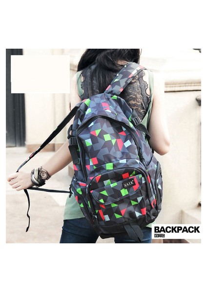 Ortaokul Öğrencileri ve Lise Öğrencileri Için Okul Çantaları Modaya Uygun Kolej Seyahat Sırt Çantası (Yurt Dışından)