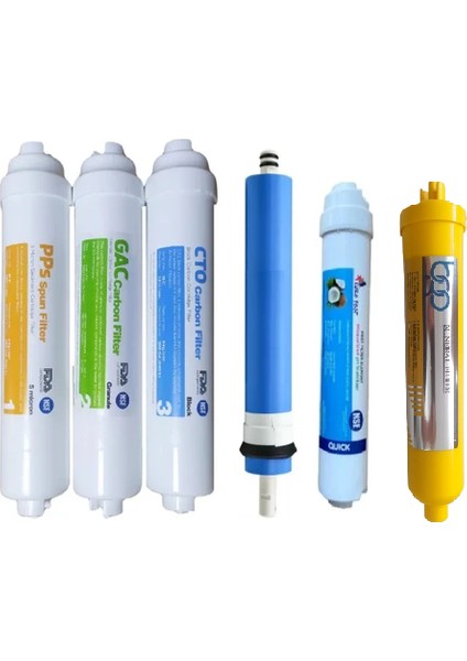 Su Arıtma Cihazı Filtresi Kapalı Kasa Su Arıtma Mineralli Fitre Seti