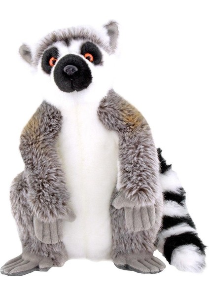 Oturan Lemur Peluş Oyuncak 28 cm
