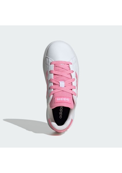 Sportswear JS4345 Grand Court Lifestyle Tennis Lace-Up Shoes fırsatları