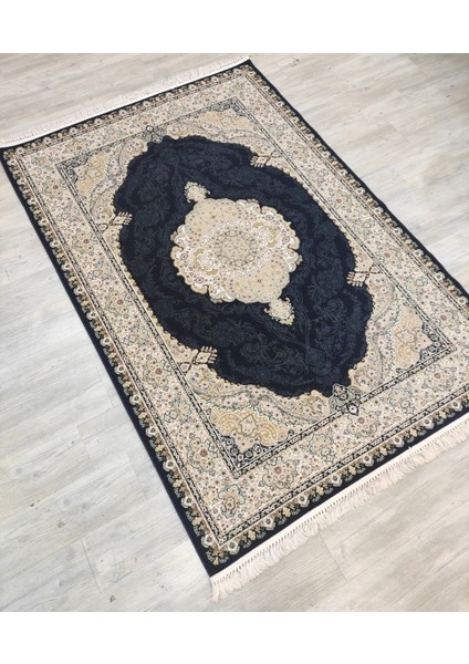 Hanzade, Osmanlı Melodi Ipeksi Yün Tuşeli Triko Akrilik Saraylı Oturma Odası ve Salon Halısı fırsatları