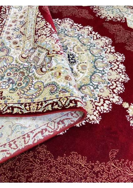 Hanzade, Osmanlı Melodi Ipeksi Yün Tuşeli Triko Akrilik Saraylı Oturma Odası ve Salon Halısı fiyatları