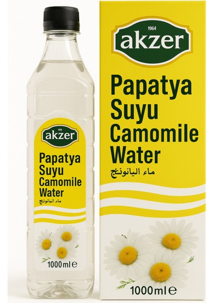 Papatya Suyu 1kg Doğal Saç Açıcı