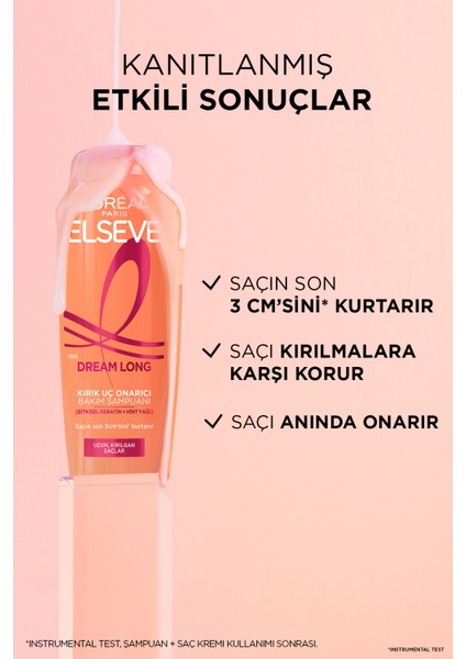 L'Oreal Paris Elseve Dream Long Onarıcı Bakım Şampuanı 300 ml