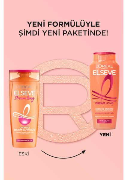 L'Oreal Paris Elseve Dream Long Onarıcı Bakım Şampuanı 300 ml