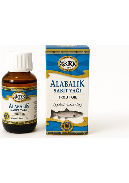 Alabalık Yağı 50CC