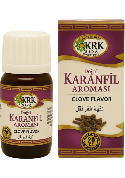 Doğal Karanfil Aroması 20 ml
