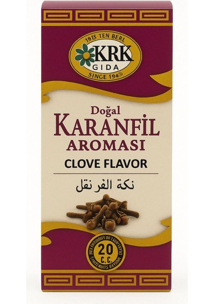 Doğal Karanfil Aroması 20 ml
