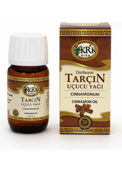 Tarçın Uçucu Yağı 20 ml – %100 Saf & Doğal